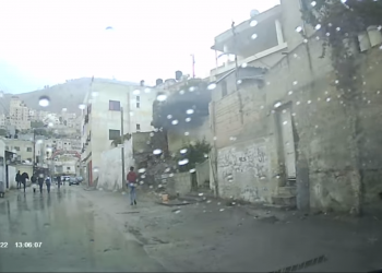 الأمطار في بلاطة البلد ليوم 22 تشرين ثاني 2017