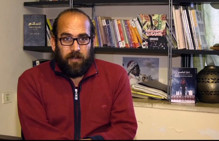 الممثل والمخرج الفلسطيني “عيد عزيز”